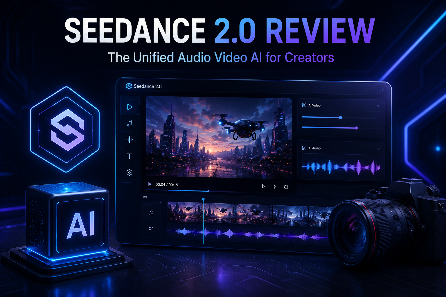 Seedance 2.0 AI audio video creator tool