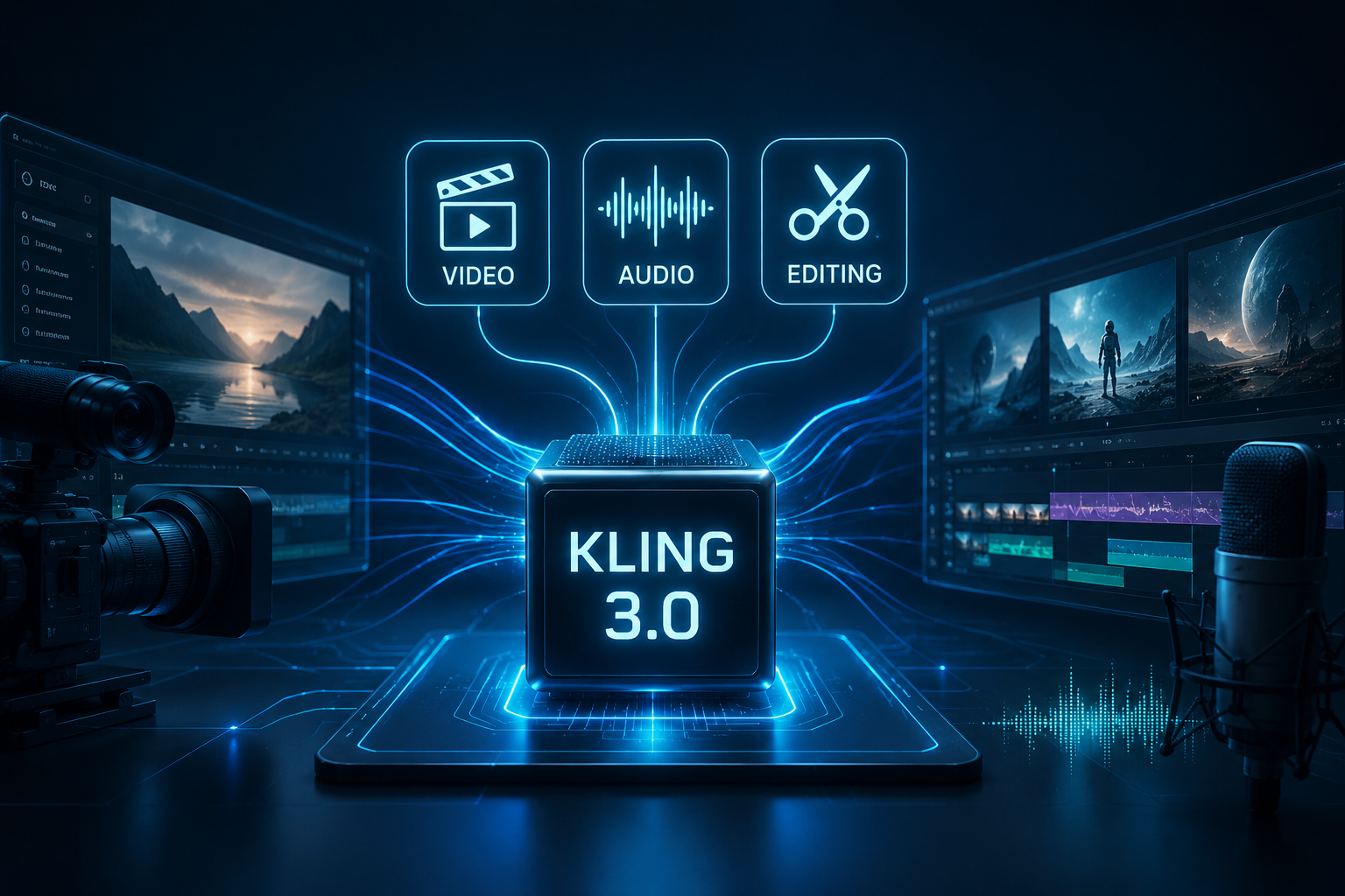 Kling 3.0 AI video generator platform
