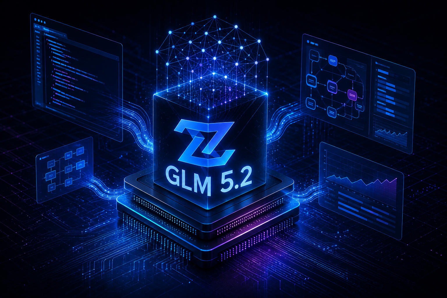 GLM 5.2 AI model interface