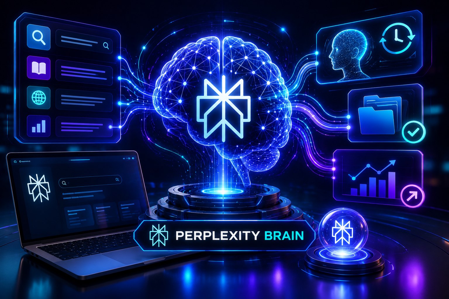 Perplexity Brain AI memory workflow system