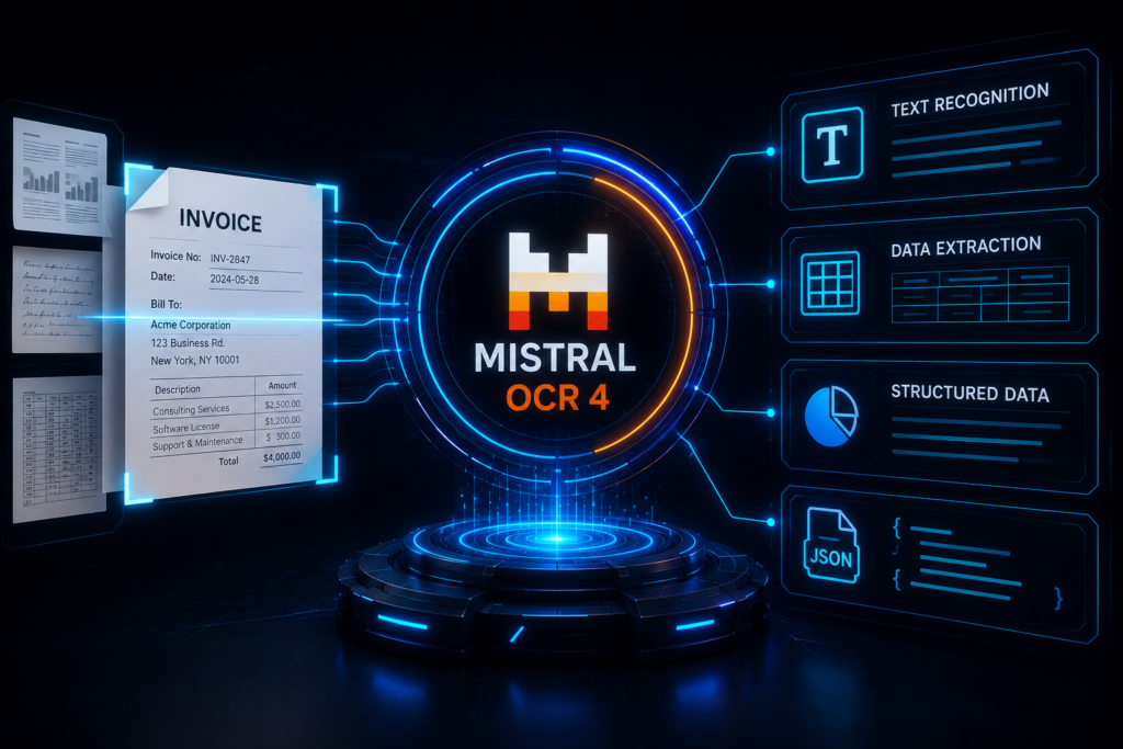 Mistral OCR 4 AI document extraction