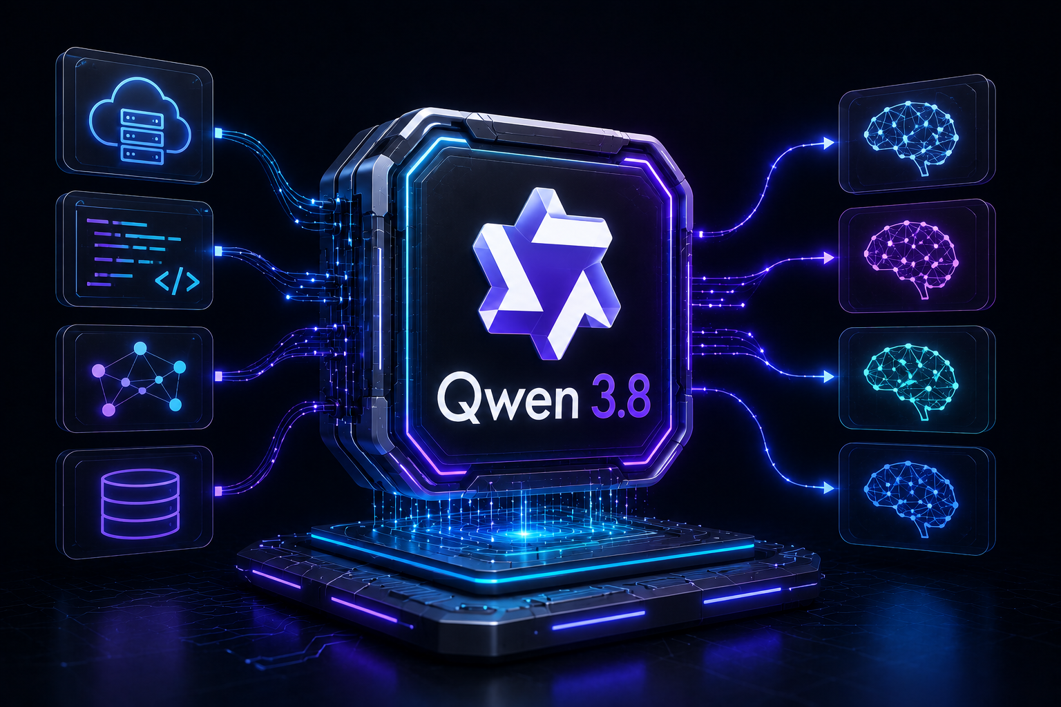 Qwen 3.8 advanced AI model accessibility