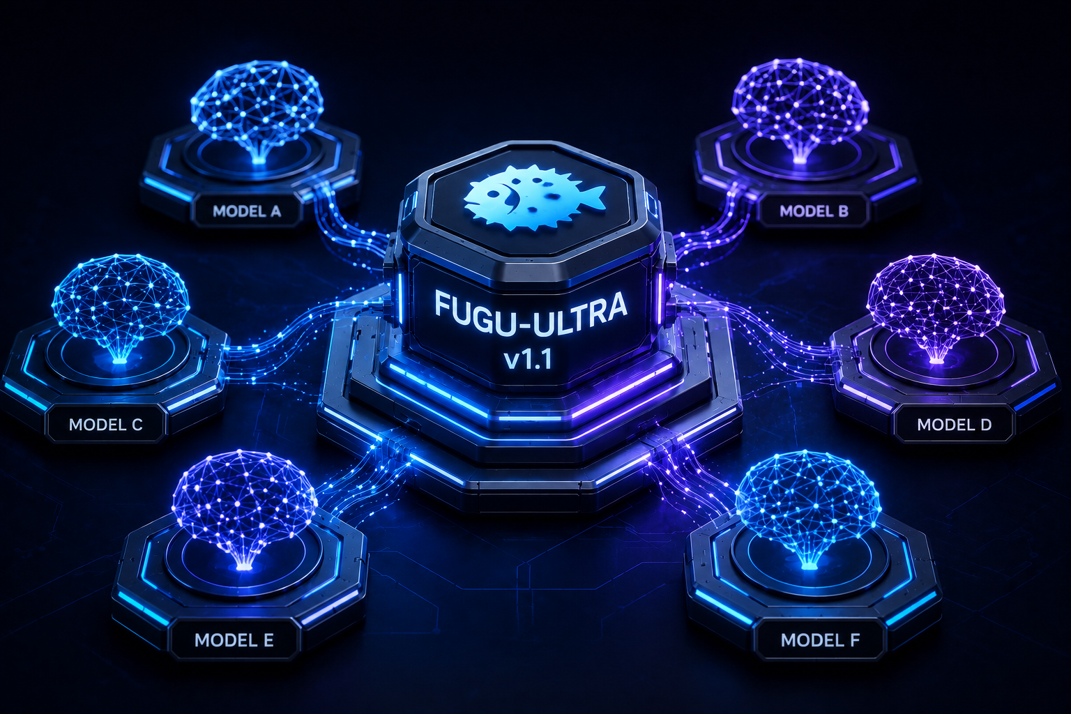 Fugu-Ultra v1.1 multi-model orchestration system