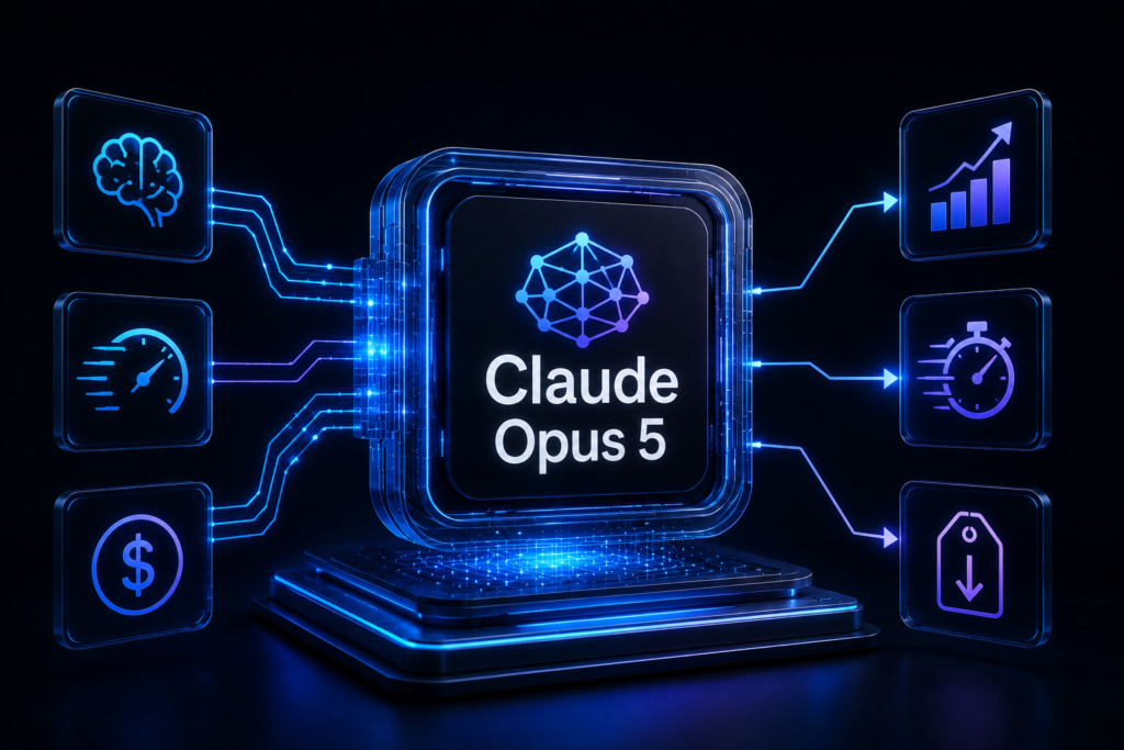 Claude Opus 5 AI performance system