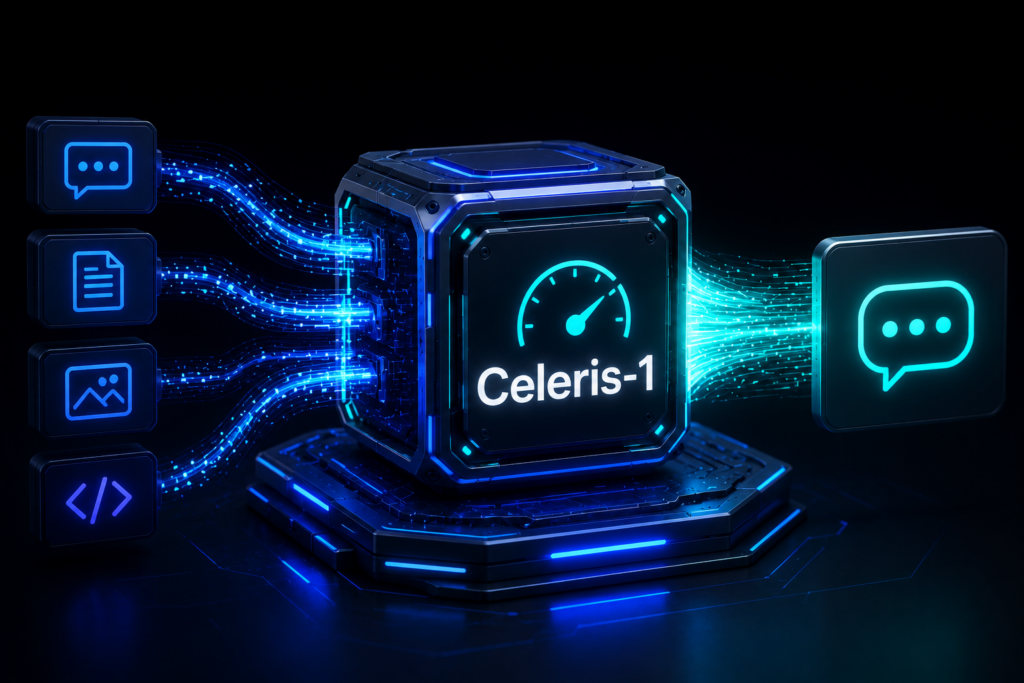 Celeris-1 AI fast inference processing system