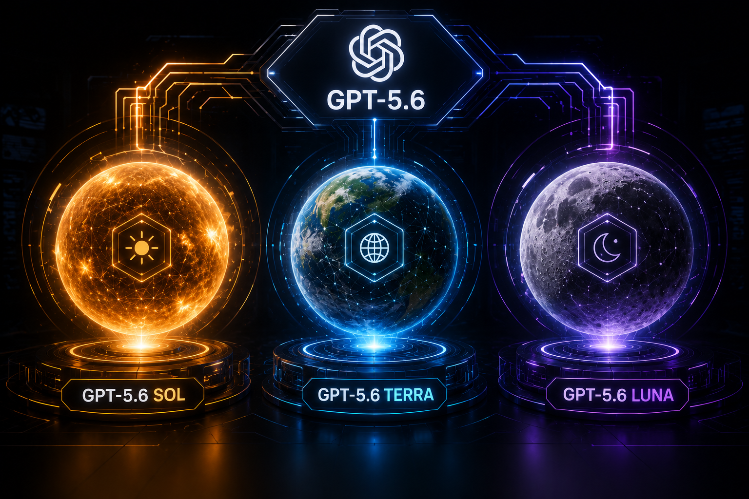 GPT-5.6 Sol Terra Luna AI systems