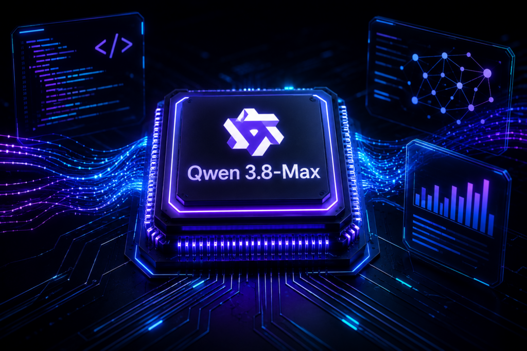 Qwen 3.8-Max advanced developer AI system