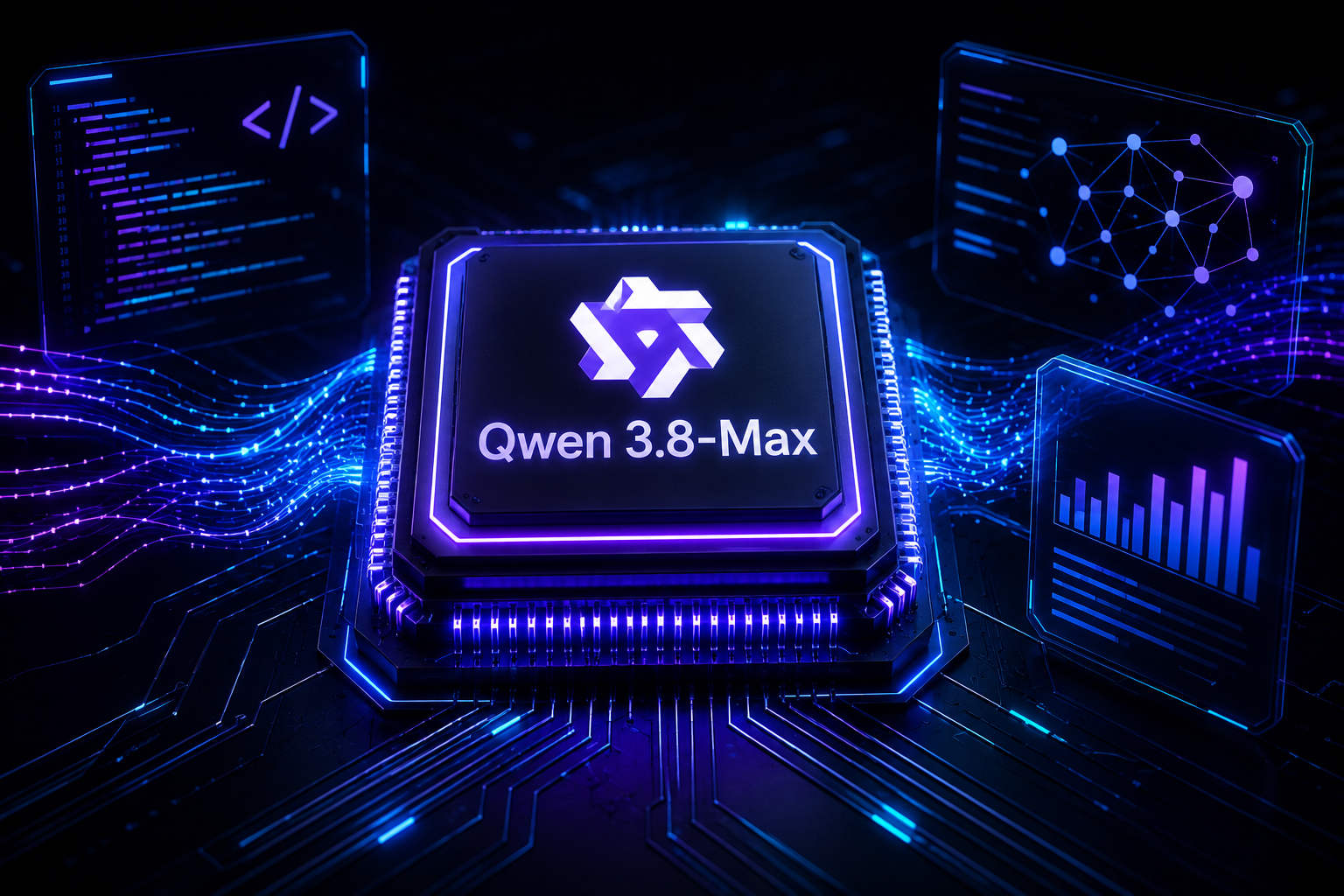 Qwen 3.8-Max advanced developer AI system